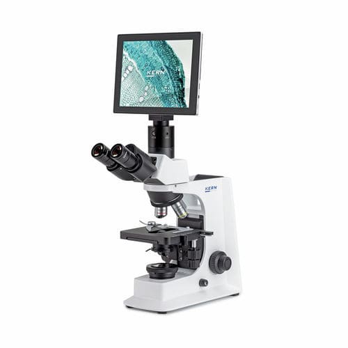 Videomicroscopio digitale - OBL 137 - KERN & SOHN - da laboratorio / tablet touch screen / trinoculare