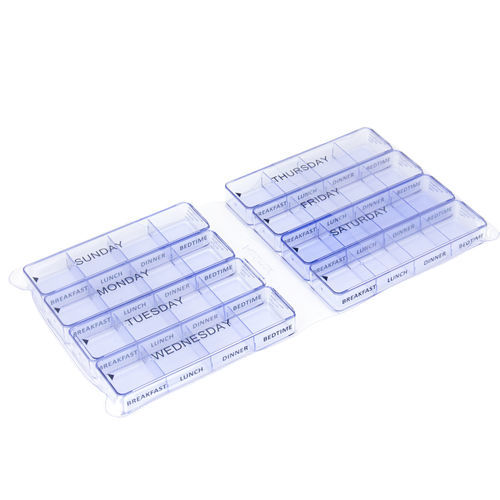Portapillole settimanale - Medimax No. 2 Clear - Kibodan A/S