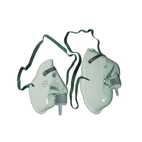 Maschera per ossigenoterapia in PVC - KM-2 series - KOO Industries - senza lattice / monouso / trasparente