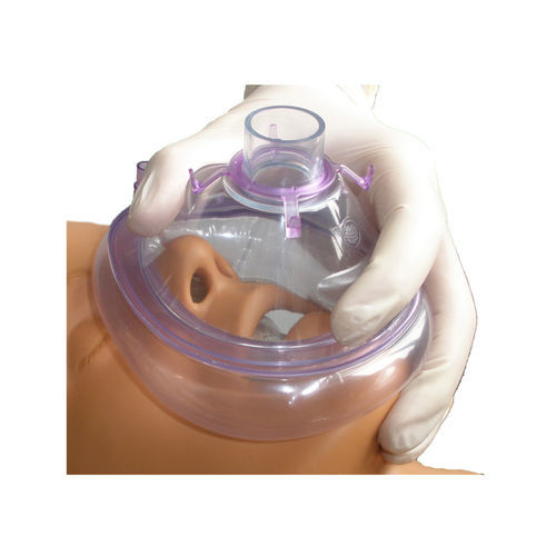 Maschera per anestesia in PVC - Crystal™ Plus  - KOO Industries - senza lattice / monouso / trasparente