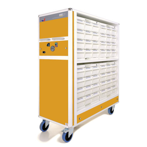 Carrello ospedaliero - DIDACAR - KRZ - per farmaci / per uso generale / di trasporto