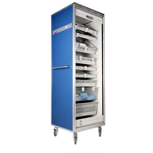 Carrello medico - Cistercar - KRZ - per uso generale / di trasporto / di stoccaggio