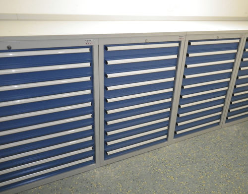 Armadio per stoccaggio di campioni - AVS-1050-10-P - KUGEL medical GmbH & Co. KG - per campioni da laboratorio / per ospedale / da laboratorio