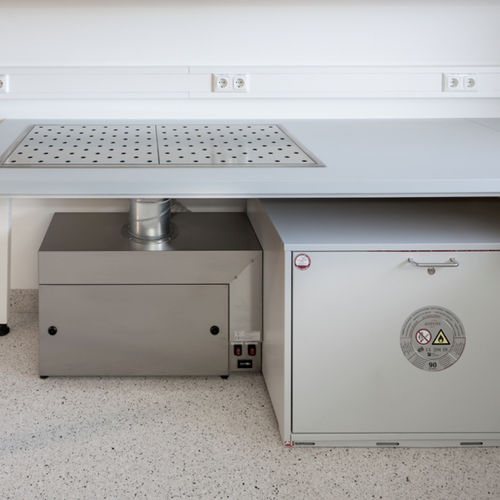 Workstation da laboratorio per istopatologia - Eco-line  - KUGEL medical GmbH & Co. KG - per preparazione di campioni / con ventilazione