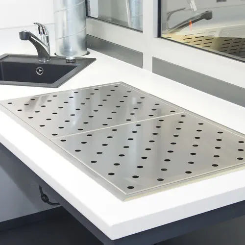 Workstation da laboratorio per istopatologia - EBA-1500 - KUGEL medical GmbH & Co. KG - per preparazione di campioni / da banco / con ventilazione discendente