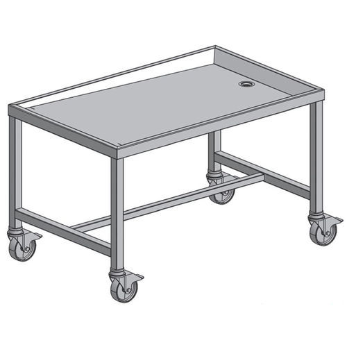 Tavolo di autopsia - KST 1500 - KUGEL medical GmbH & Co. KG - di dissezione / di lavaggio salme / per necropsia