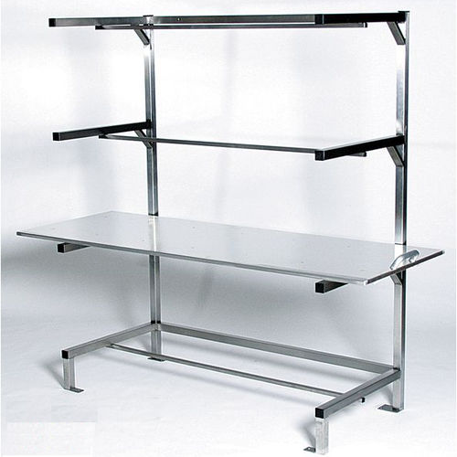 Scaffalatura 4 ripiani - KRA-04 - KUGEL medical GmbH & Co. KG - per stoccaggio di cadaveri / in acciaio inossidabile