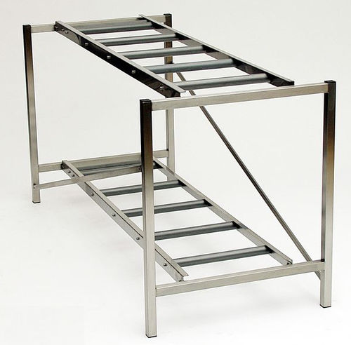Scaffalatura 3 ripiani - RE 30/900-03 - KUGEL medical GmbH & Co. KG - per stoccaggio di cadaveri / in acciaio inossidabile