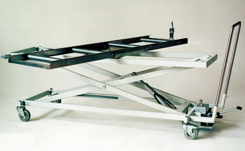 Carrello portaferetri - HTW 50/250-R1-M-1650-SL - KUGEL medical GmbH & Co. KG - di trasporto / in acciaio inossidabile / idraulico