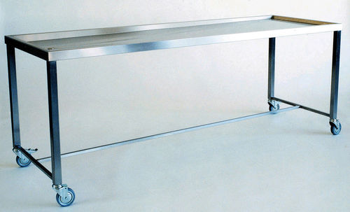 Tavolo per autopsia per medicina legale - WT 10/650 - KUGEL medical GmbH & Co. KG - di dissezione / di lavaggio salme / mobile