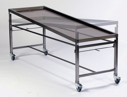 Tavolo per autopsia per medicina legale - WT 10/655 - KUGEL medical GmbH & Co. KG - di dissezione / di lavaggio salme / mobile