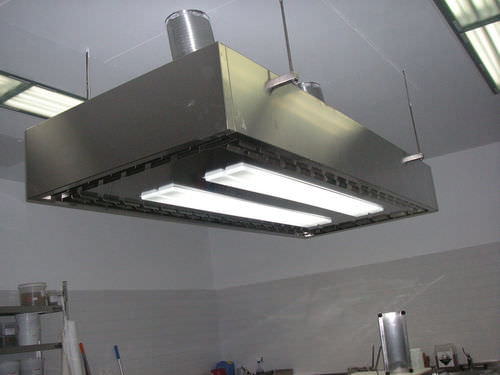 Sistema di alimentazione d'aria per sala autoptica - ZU 10/900 - KUGEL medical GmbH & Co. KG - con illuminazione