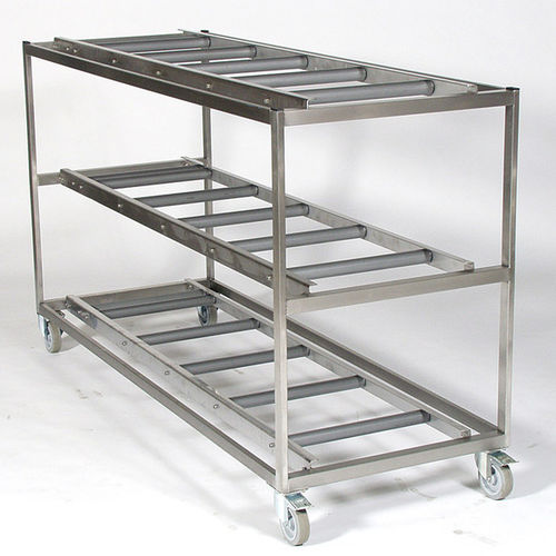 Scaffalatura mobile - REF 32/750-03 - KUGEL medical GmbH & Co. KG - modulare / per stoccaggio di cadaveri / in acciaio inossidabile
