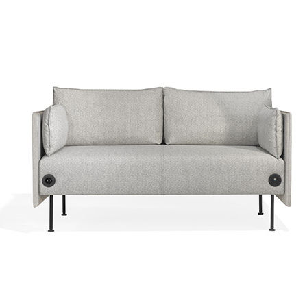 Divano per sala d'attesa - 7900 Creva soft - Kusch+Co GmbH - 2 posti / 3 posti / design