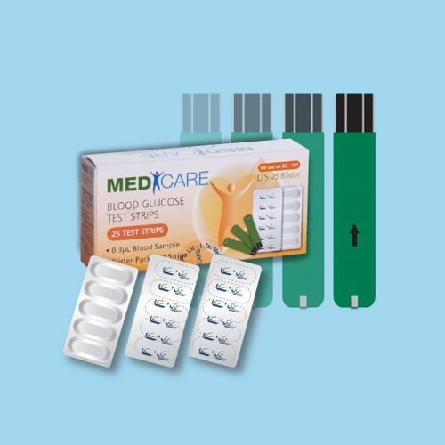 Striscia analitica del diabete - LiS-25 - L-Tac Medicare - della glicemia / di sangue / enzimatica