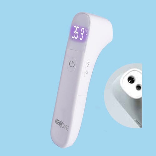 Termometro medico - MC-306 - L-Tac Medicare - ambiente / a infrarossi / frontale