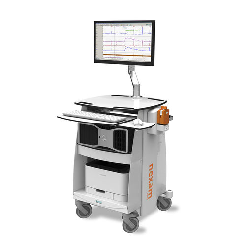 Sistema di urodinamica computerizzato - Nexam Pro - Laborie Medical Technologies - con rotelle / con manometria anorettale / con elettromiografia pelvica