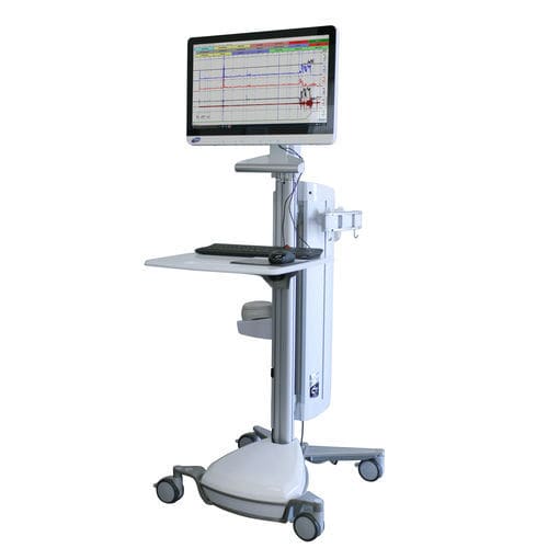 Sistema di urodinamica computerizzato - Aquarius&reg; CT - Laborie Medical Technologies - con rotelle