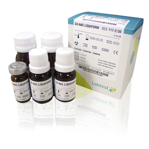 Kit di reagenti in soluzione - 117 - Labtest Diagnostica - di campioni di sangue / di biochimica / della creatina chinasi