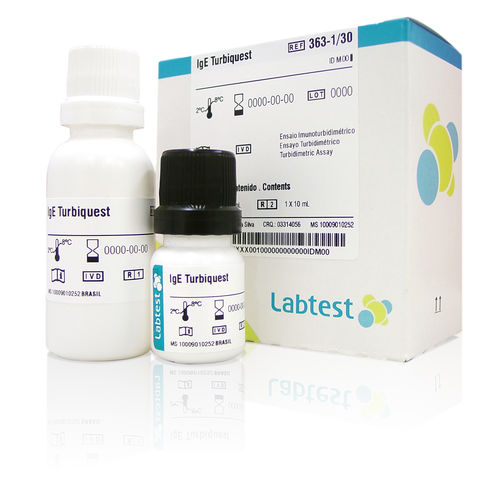 Kit di test immunoturbidimetrico - 363 - Labtest Diagnostica - per chimica clinica / d'IgE / al plasma