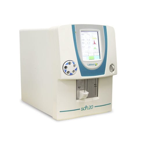 Contatore di cellule ematiche automatizzato - DH-20 - Labtest Diagnostica - compatto / per cellule ematiche / con touch screen