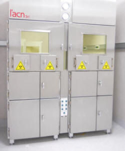Armadio riscaldato - gammaCell Twin - L'ACN - l'Accessorio Nucleare - per isotopi radioattivi / portarifiuti / per ospedale