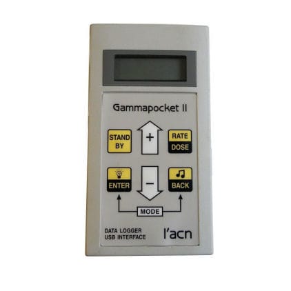 Dosimetro ambientale raggi X - GAMMAPOCKET II - L'ACN - l'Accessorio Nucleare - raggi Gamma