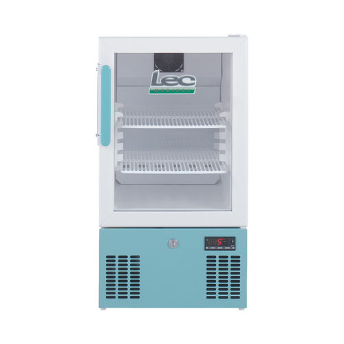 Frigorifero per farmacia - PEGR41UK - Lec Medical - da incasso / 1 porta / con porta in vetro
