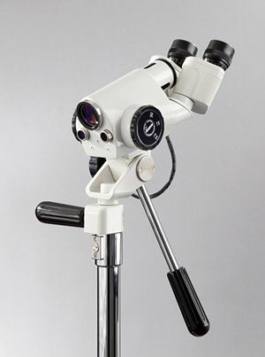 Colposcopio binoculare - 1DW LED - Leisegang - per poltrona da visita ginecologica