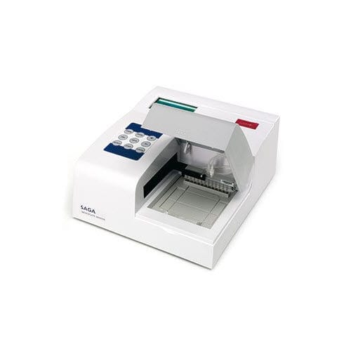 Lavatore per micropiastre automatico - SAGA - LINEAR CHEMICALS - da laboratorio / per ELISA / a 96 pozzetti