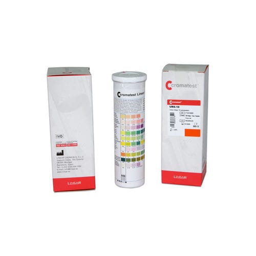 Striscia analitica per analisi di urina - 7101010  - LINEAR CHEMICALS - di pH / di proteine / di nitrite NO2