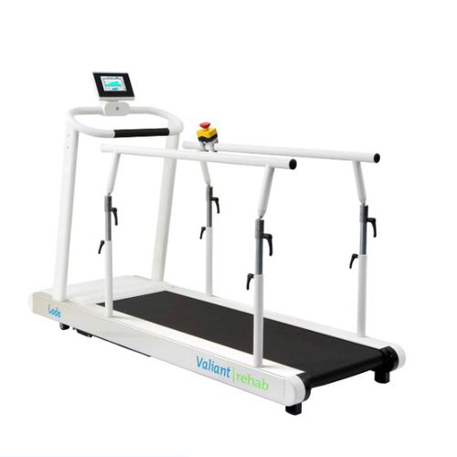 Tapis roulant ergometrico con corrimano - Valiant 2 rehab - Lode - con inclinazione / per adulti