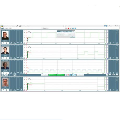 Modulo software per ergometro - Lode Rehab Manager - Lode - medico / riabilitazione / di analisi
