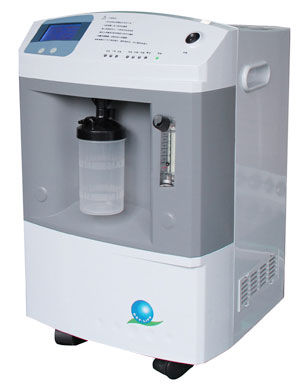 Concentratore di ossigeno medico - JAY-10 - Longfian Scitech Co., Ltd - con rotelle / con pulsossimetro