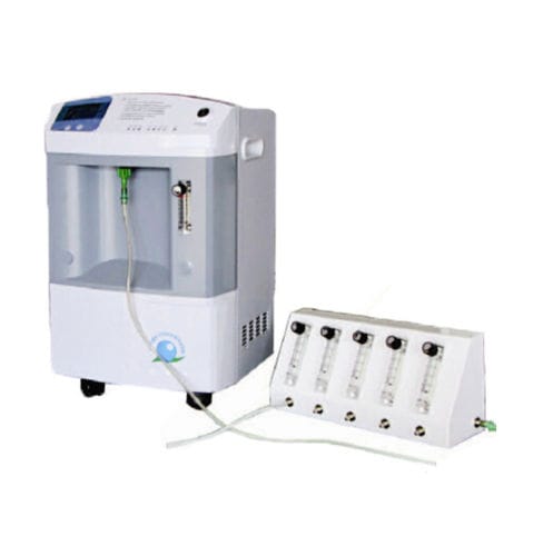 Concentratore di ossigeno pediatrico - 1 - 10 L - Longfian Scitech Co., Ltd - con rotelle