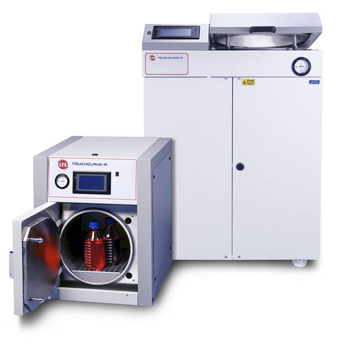 Autoclave medico - TOUCHCLAVE-R - LTE Scientific - a vapore / da banco / a carico dall'alto