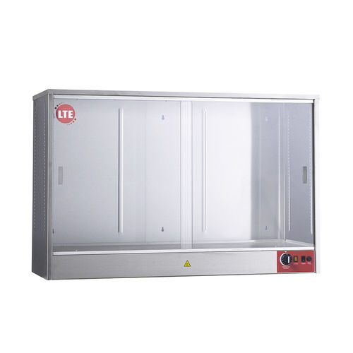 Armadio per asciugatura - 322 series - LTE Scientific  - con ripiano / con porta scorrevole / in acciaio inossidabile