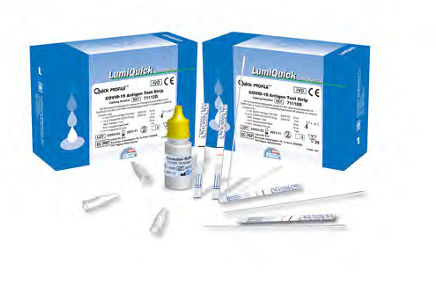 Test rapido per diagnosi COVID-19 - QuickProfile™ - LumiQuick Diagnostics Inc. - per antigeni / SARS-COV-2 / immunocromatografico
