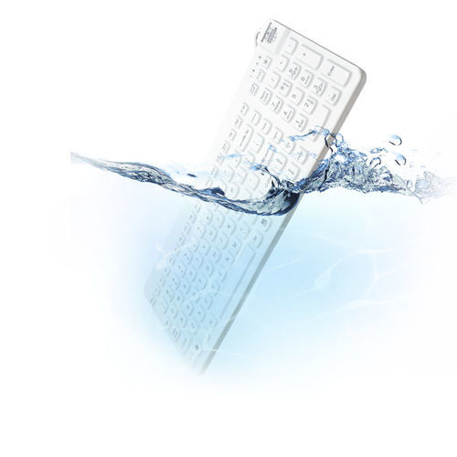 Tastiera medicale con tastierino numerico - Really Cool - Man & Machine Europe - lavabile / USB / impermeabile