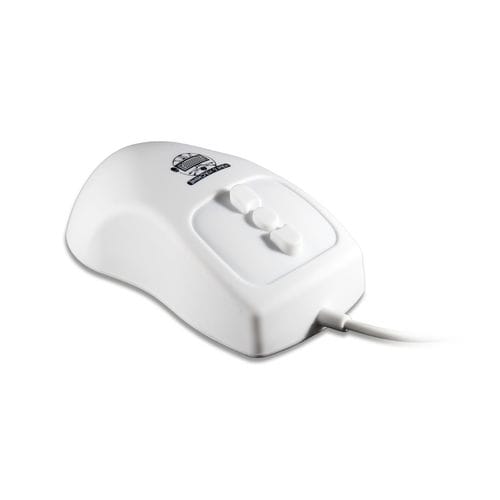Mouse medicale USB - Petite  - Man & Machine Europe - con pulsante di scorrimento / in silicone / ermetico