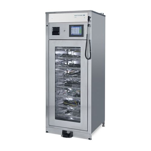 Armadio di riprocessing - EDS8  - Getinge - per asciugatura / per endoscopi flessibili / con ripiano