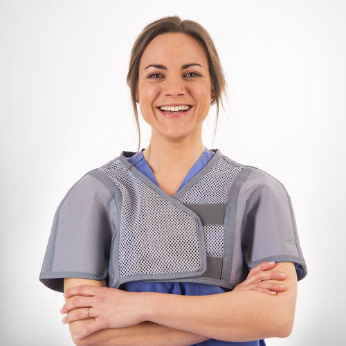 Protezione per seni anti raggi X protezione frontale - Bolero RA637 - MAVIG  - protezione latrale / 0.25 mm