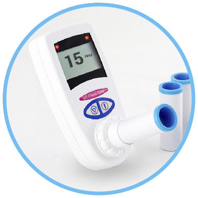 Analizzatore di monossido di carbonio espirato - CO Check Pro Baby - MD Diagnostics Ltd - per smettere di fumare / elettronico / portatile
