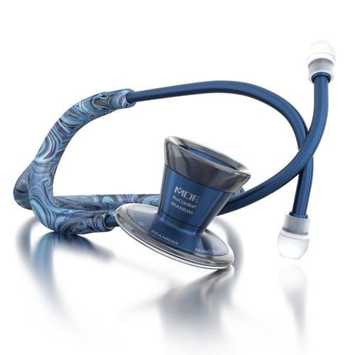 Stetoscopio cardiologico - PROCARDIAL® STARRY NIGHT/CAPRIDIUM - MDF Instruments - pediatrico / neonatale / a padiglione doppio