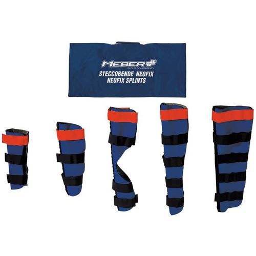Steccobenda di emergenza set di steccobende - 417 - MEBER - rigida / per gamba / da caviglia