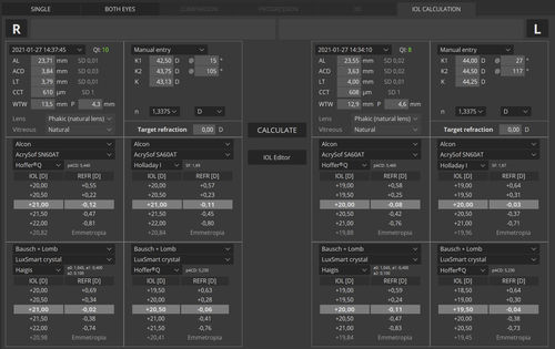 Modulo software di oftalmoscopia - Optopol Technology - di misura