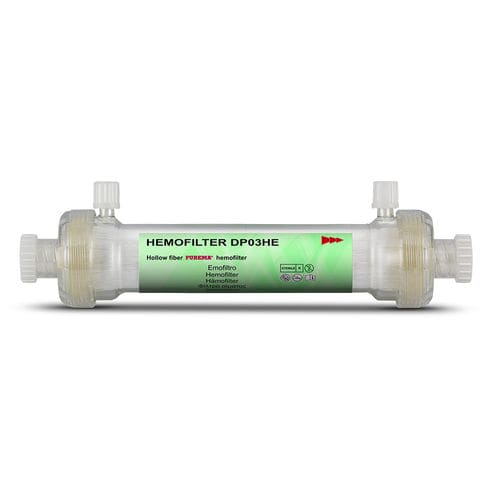 Emofiltro per terapia di epurazione extrarenale continua - DP03HE - MEDICA - a fibre cave / a membrana / per dialisi