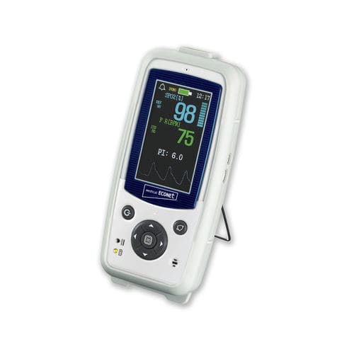 Pulsossimetro palmare - Palmcare PRO - Medical Econet  - medico / a batteria / con sensore separato