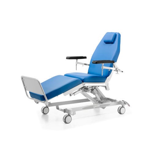 Sedia da laboratorio - Diamed 2 - Medical Iberica - elettrica / ergonomica / girevole