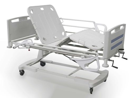 Letto da ospedale - Argus Tren - Medical Iberica - manuale / ad altezza regolabile / con rotelle